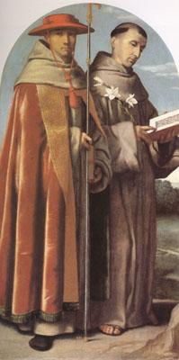 MORETTO da Brescia Bonaventure and Anthony of Padua (mk05) oil painting picture